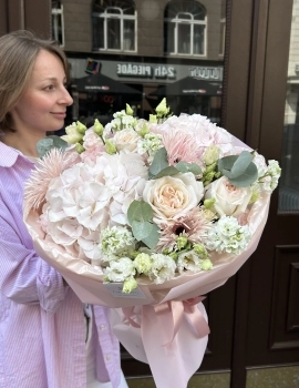 Order a Blue Hydrangea Bouquet from Fun Flowers